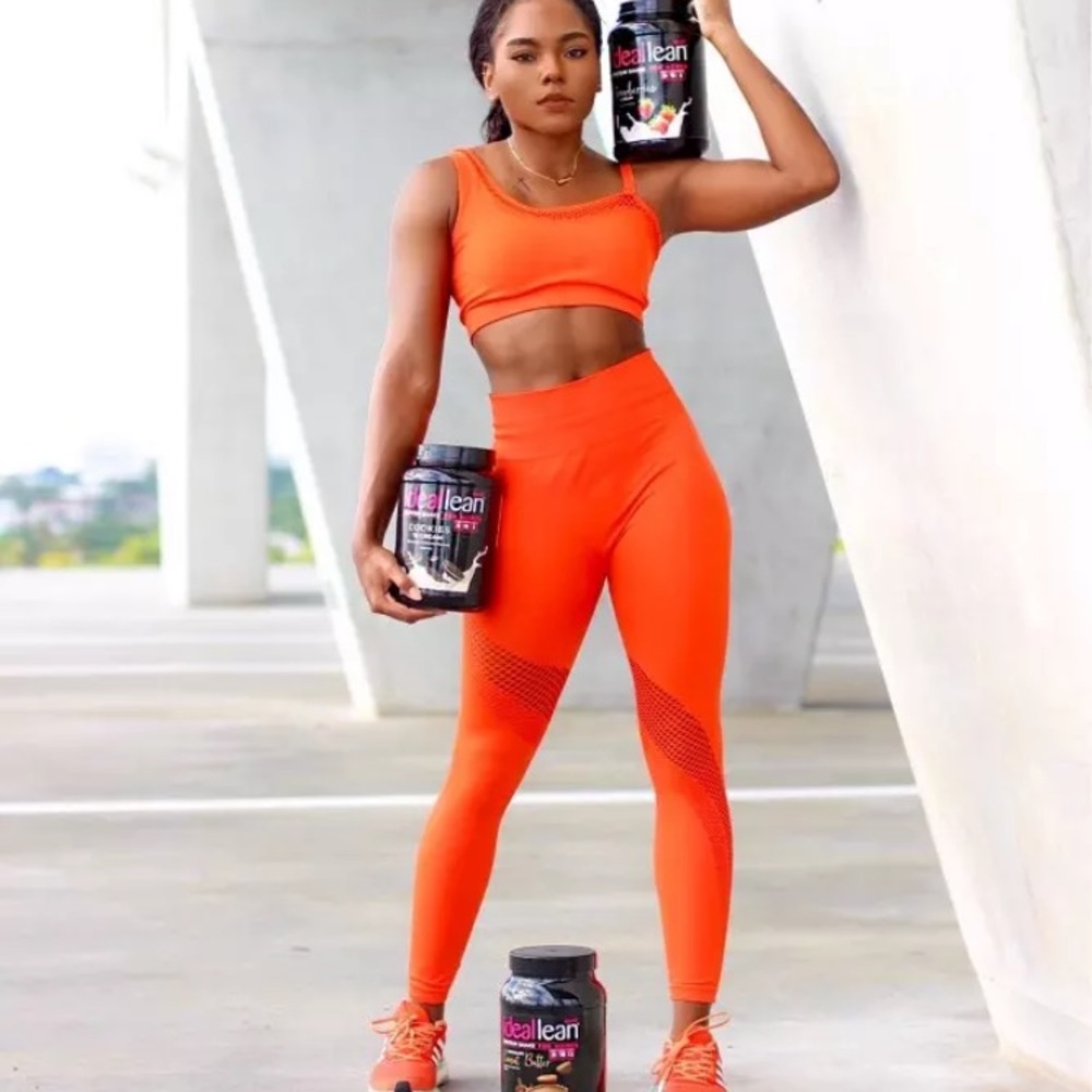 🧡orange workout set🧡